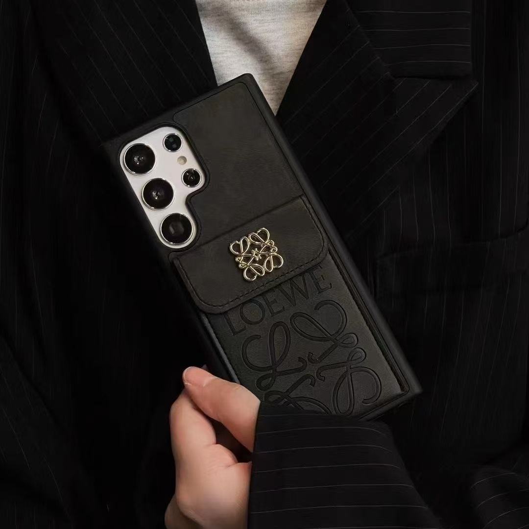 Luxury Leather Samsung Wallet Case