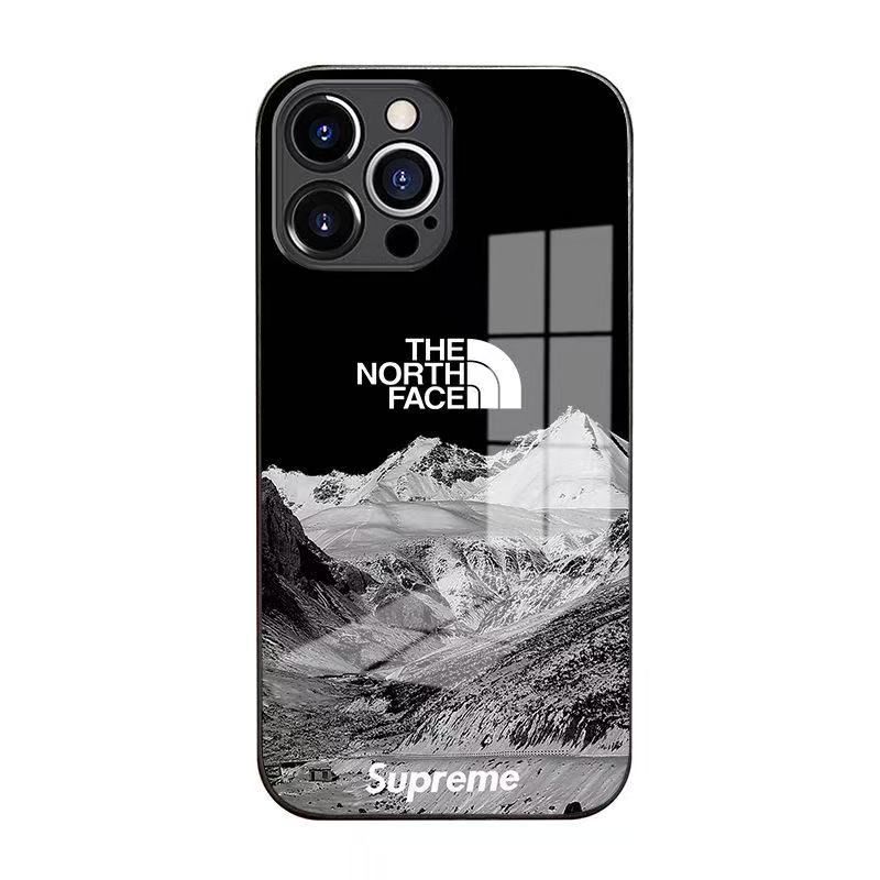 Tempered Glass Snow Mountain NF iPhone Case