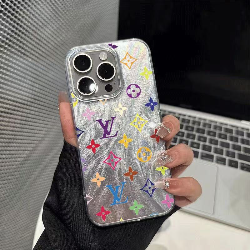 Louis Vuitton Shell Crystal Sequin iPhone Case