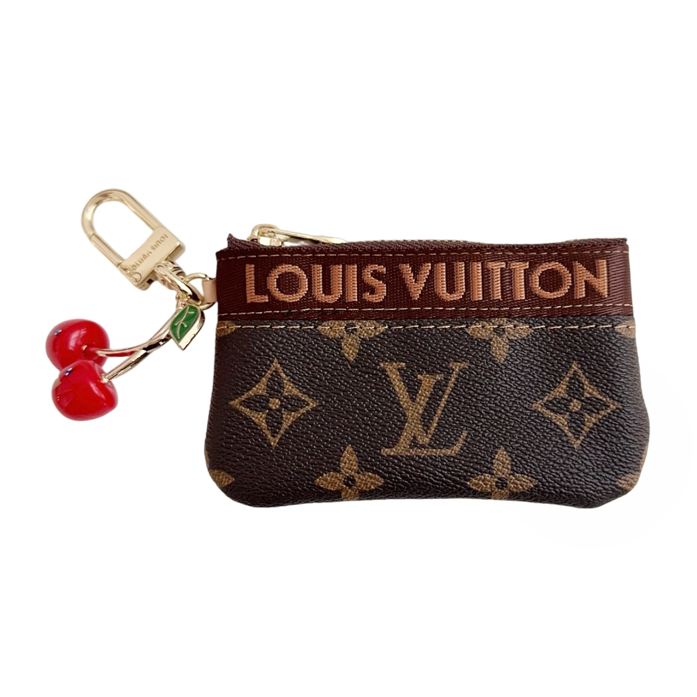 Louis Vuitton Cherry Luxury Leather Coin Purse