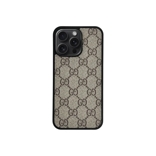 Gucci Leather iPhone Case 
