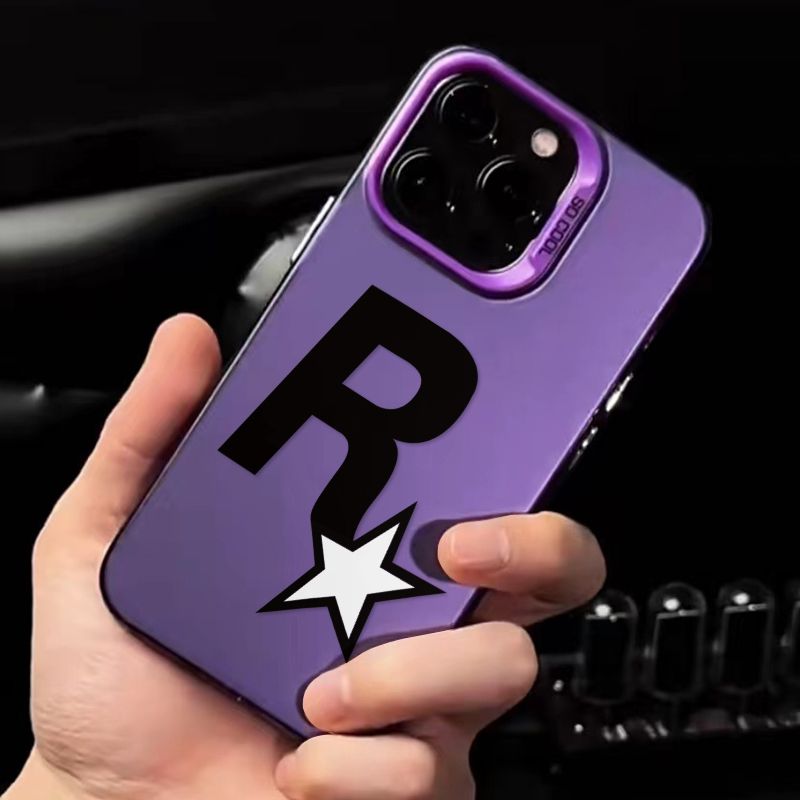 Rockstar Games Electroplating Laser iPhone Case