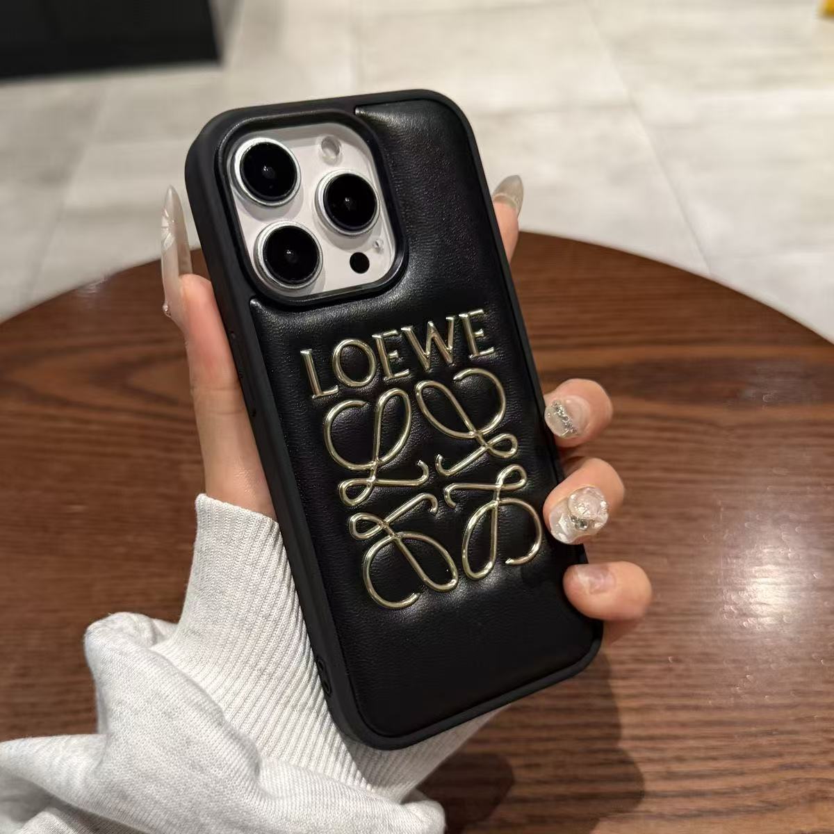 Cushion leather iPhone Case