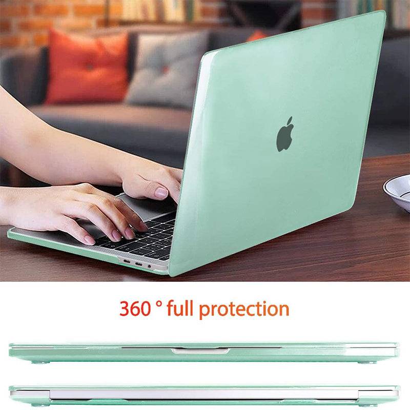 Transparent green  | Macbook case customizable-BELKCASE