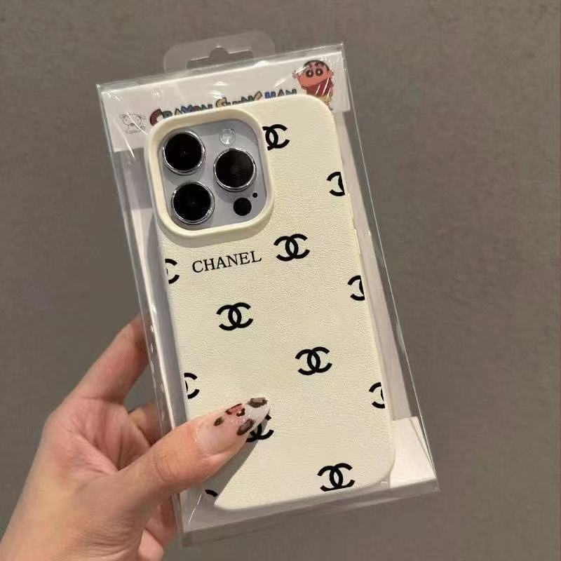 Simple leather iPhone Case