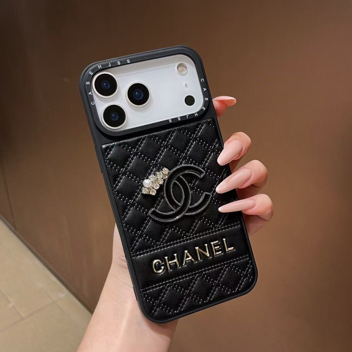 Chanel Leather iPhone Case 