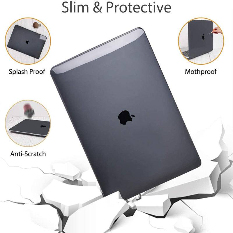 Transparent black Macbook case customizable-BELKCASE