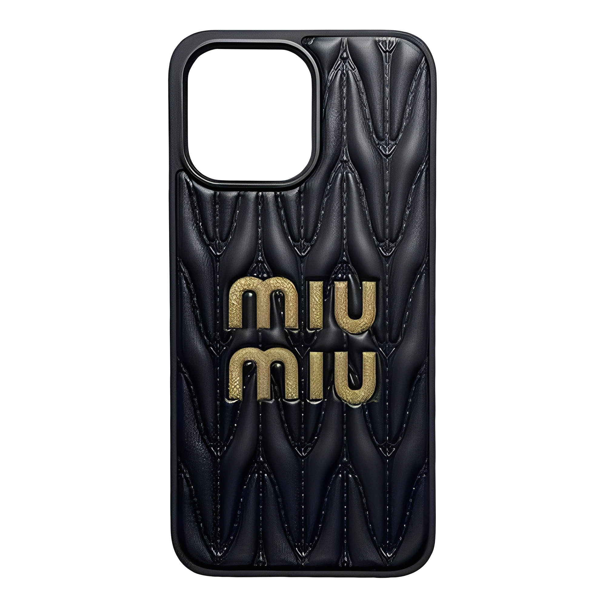 MIU MIU Fashion Leather iPhone Case