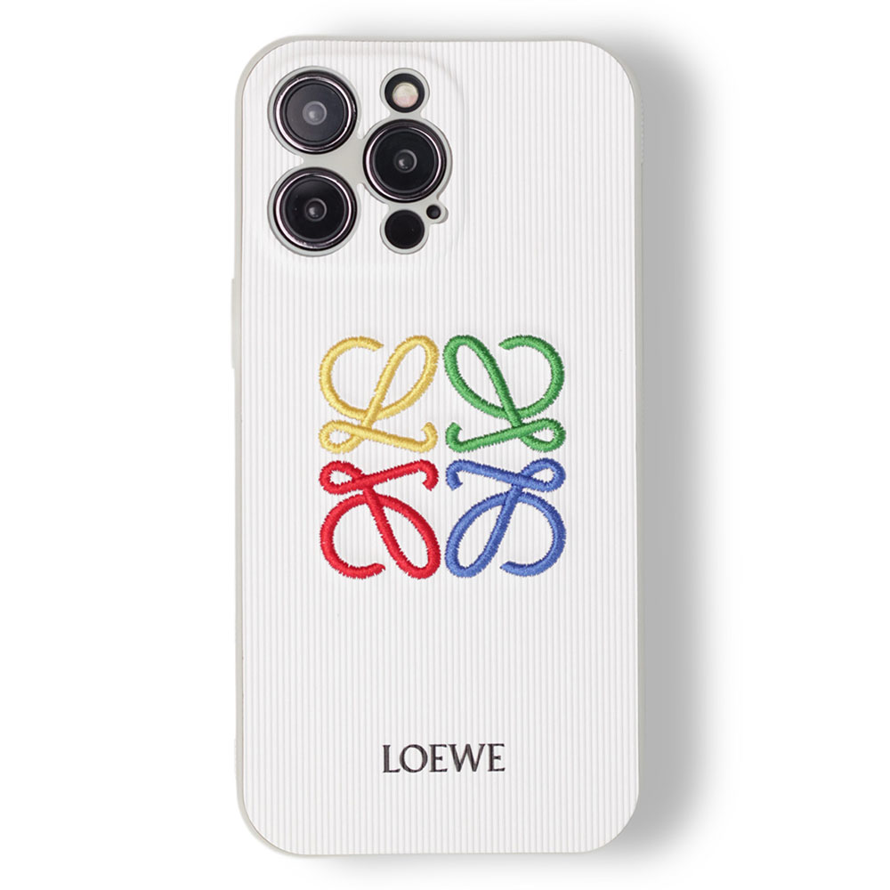 Loewe Embroidered iPhone Case