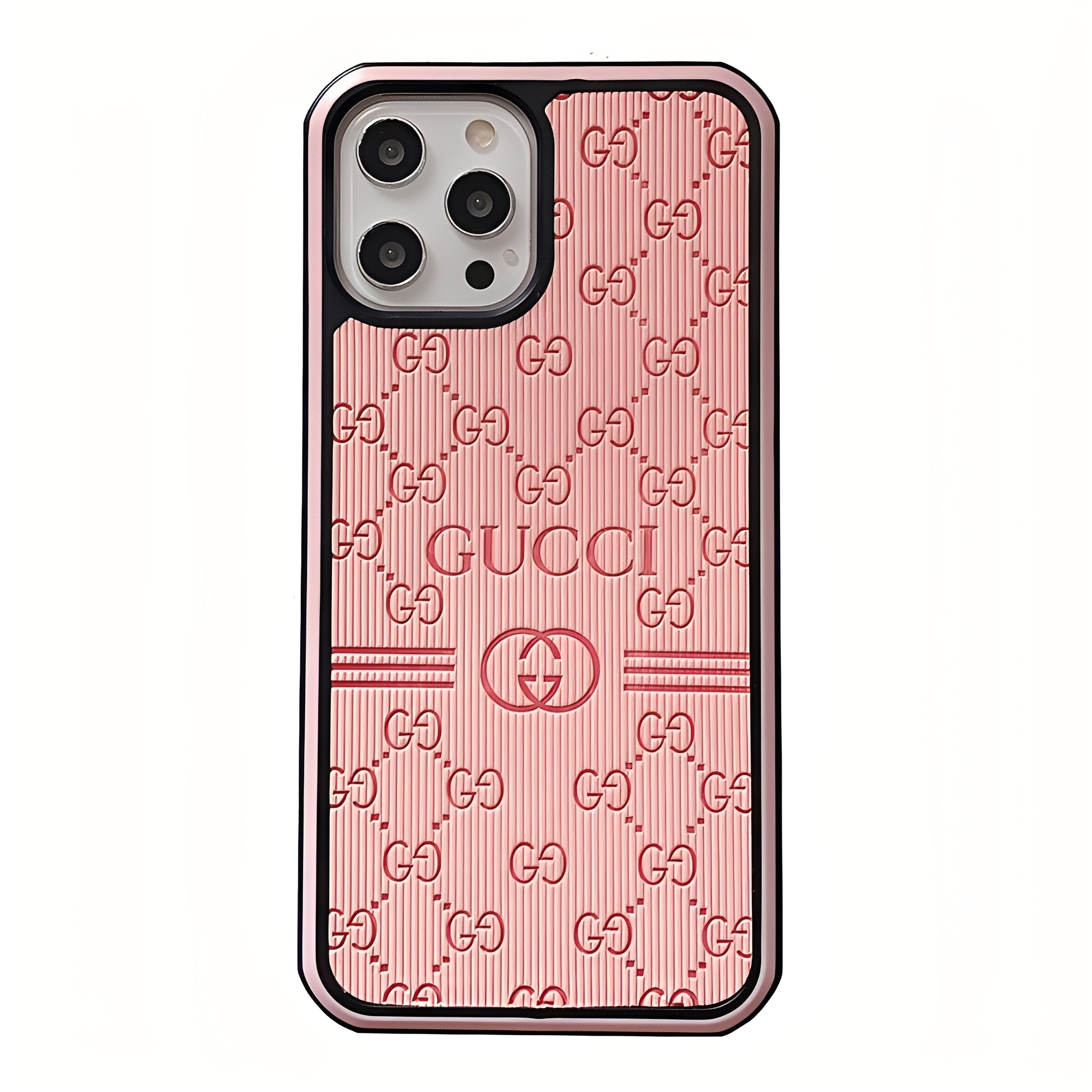 Gucci Luxury Leather iPhone Case