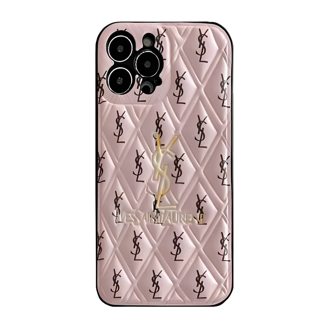 Luxury Leather iPhone Case Diamond Grid-BELKCASE