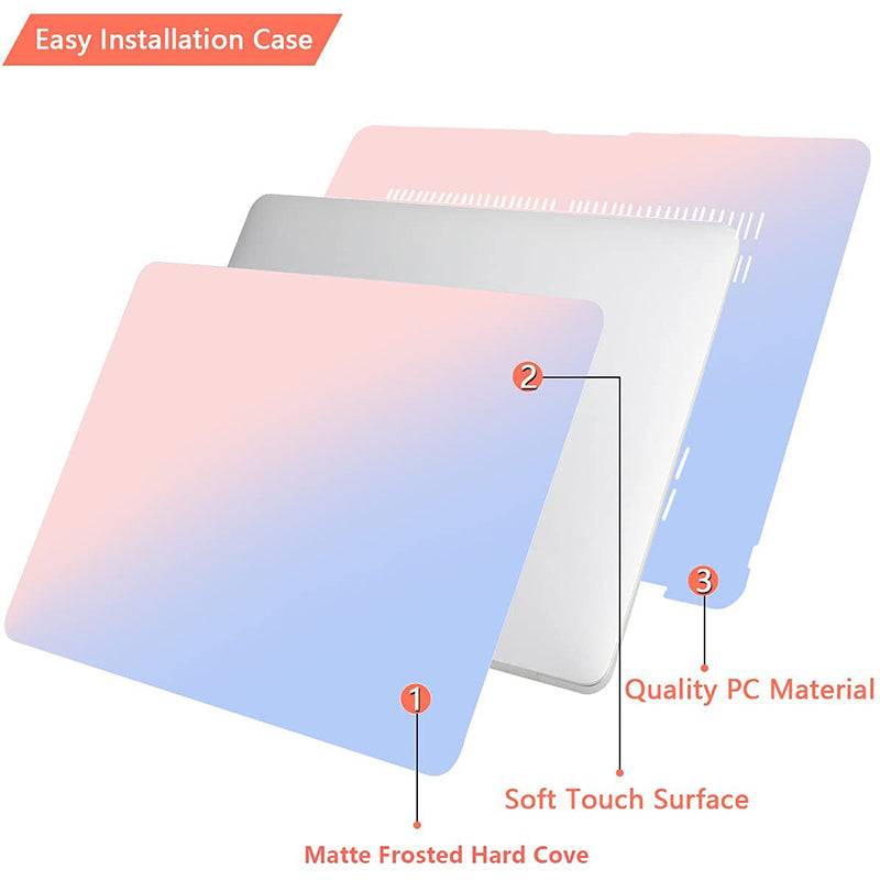Powder Blue Gradient Macbook Case-BELKCASE