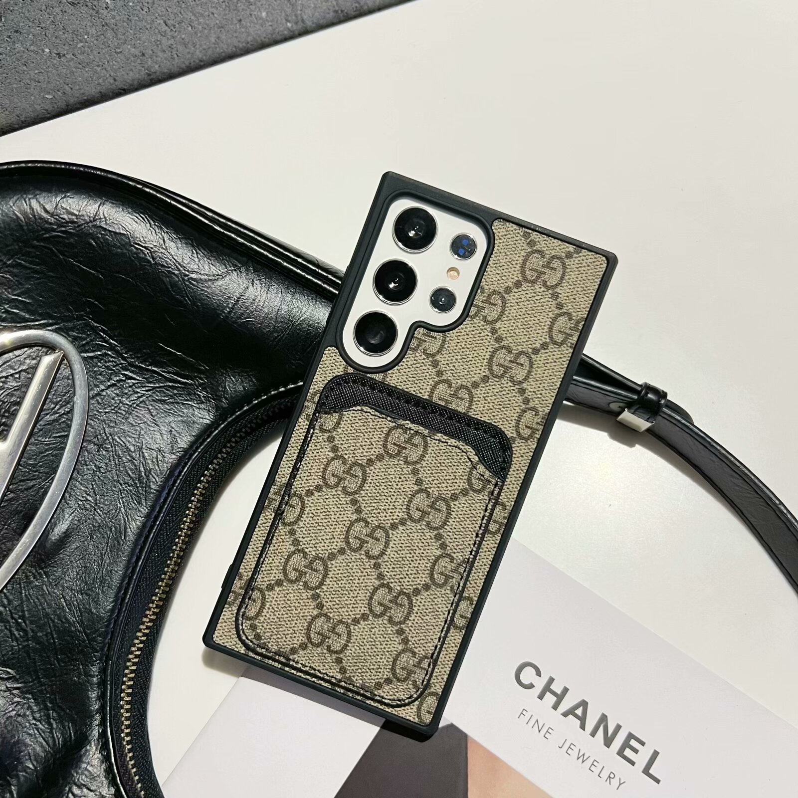 Luxury Leather Samsung Wallet Case