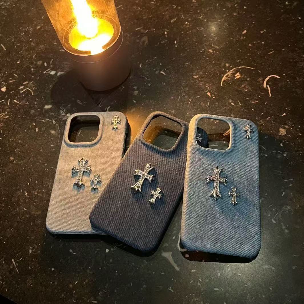 enim Canvas Blue iPhone Case