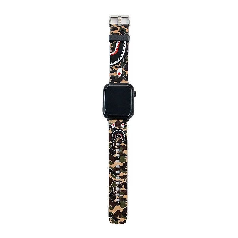 Fashion leather Ape Apple Watch Bands