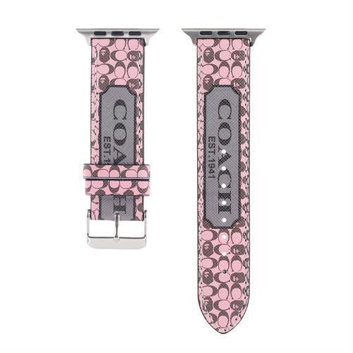 Coach Luxury Leather Apple Watch Band