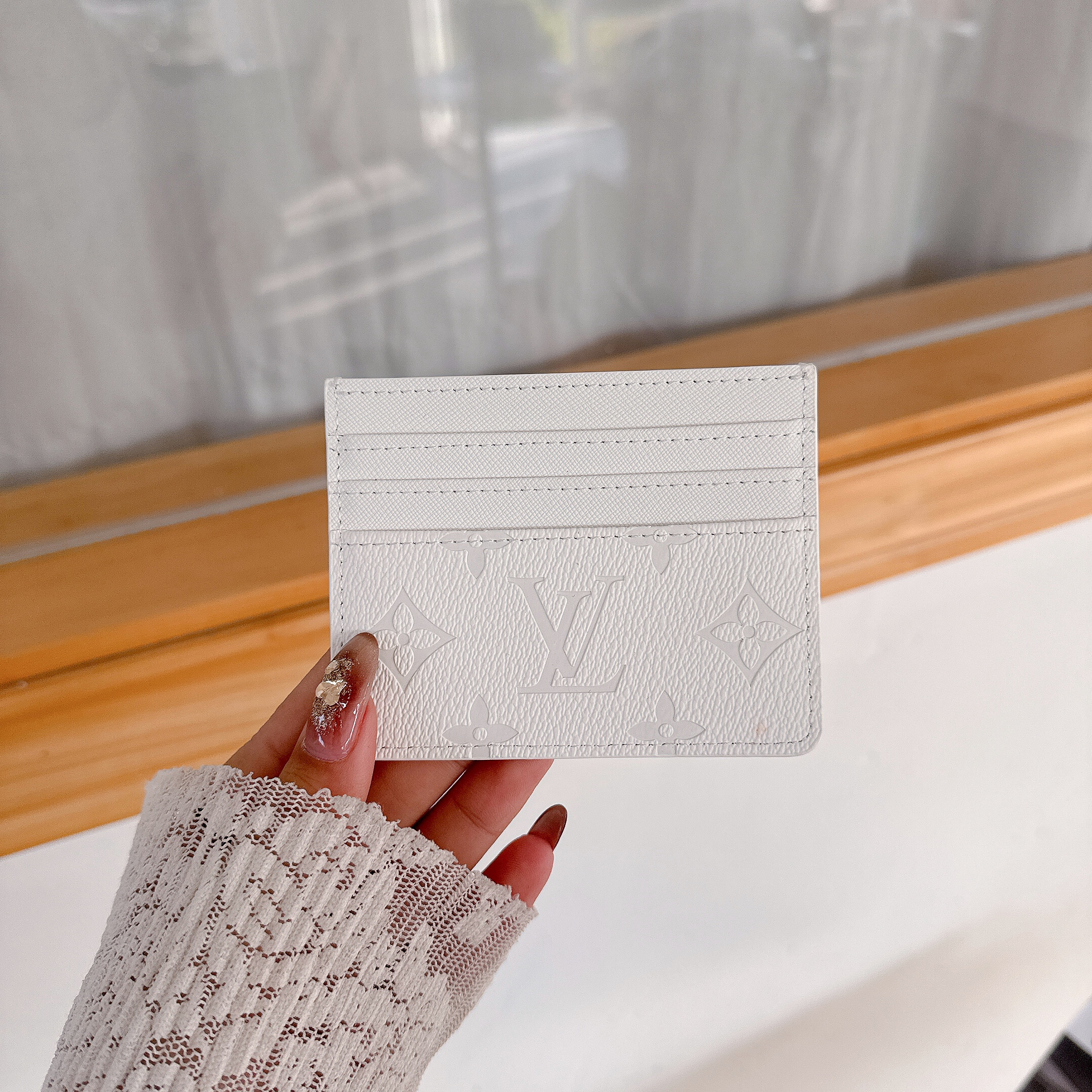 Louis Vuitton Luxury Leather Card Holder