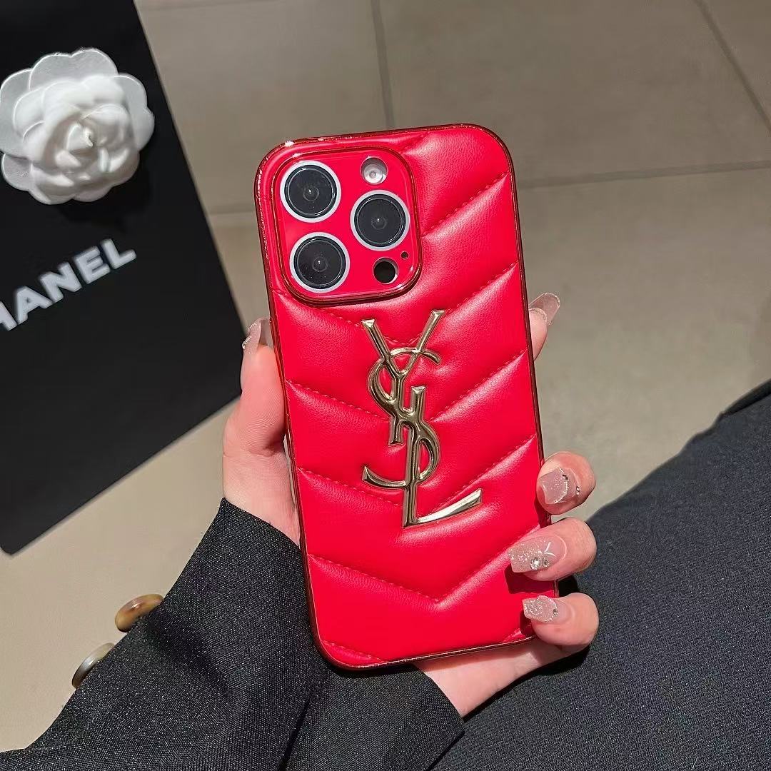 Luxury leather YS iPhone Case