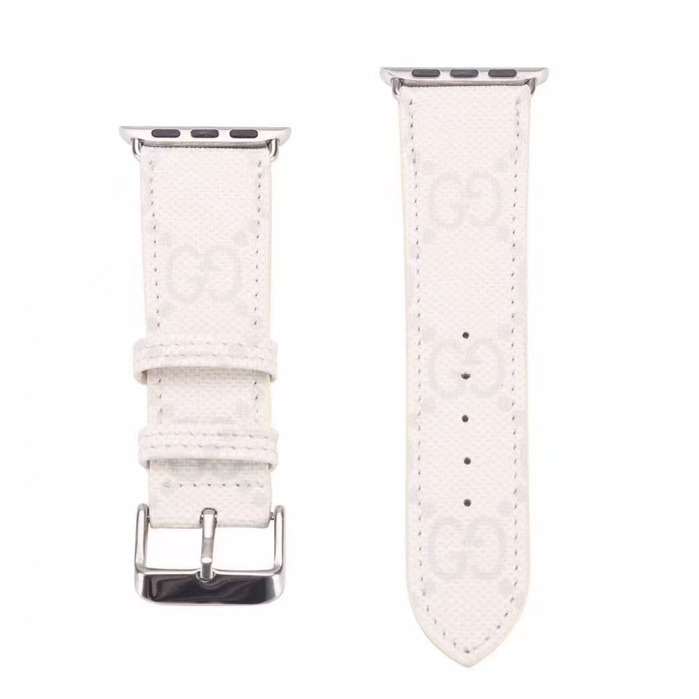Luxury leather GC Apple Watch Bands