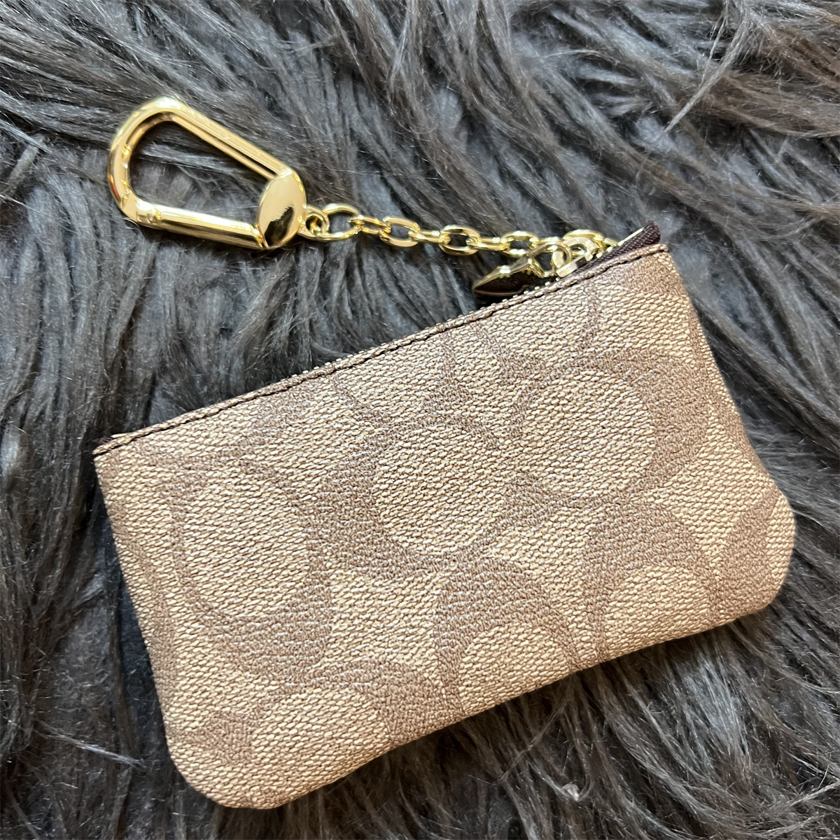 Luxury Leather Zipper Coin Purse
