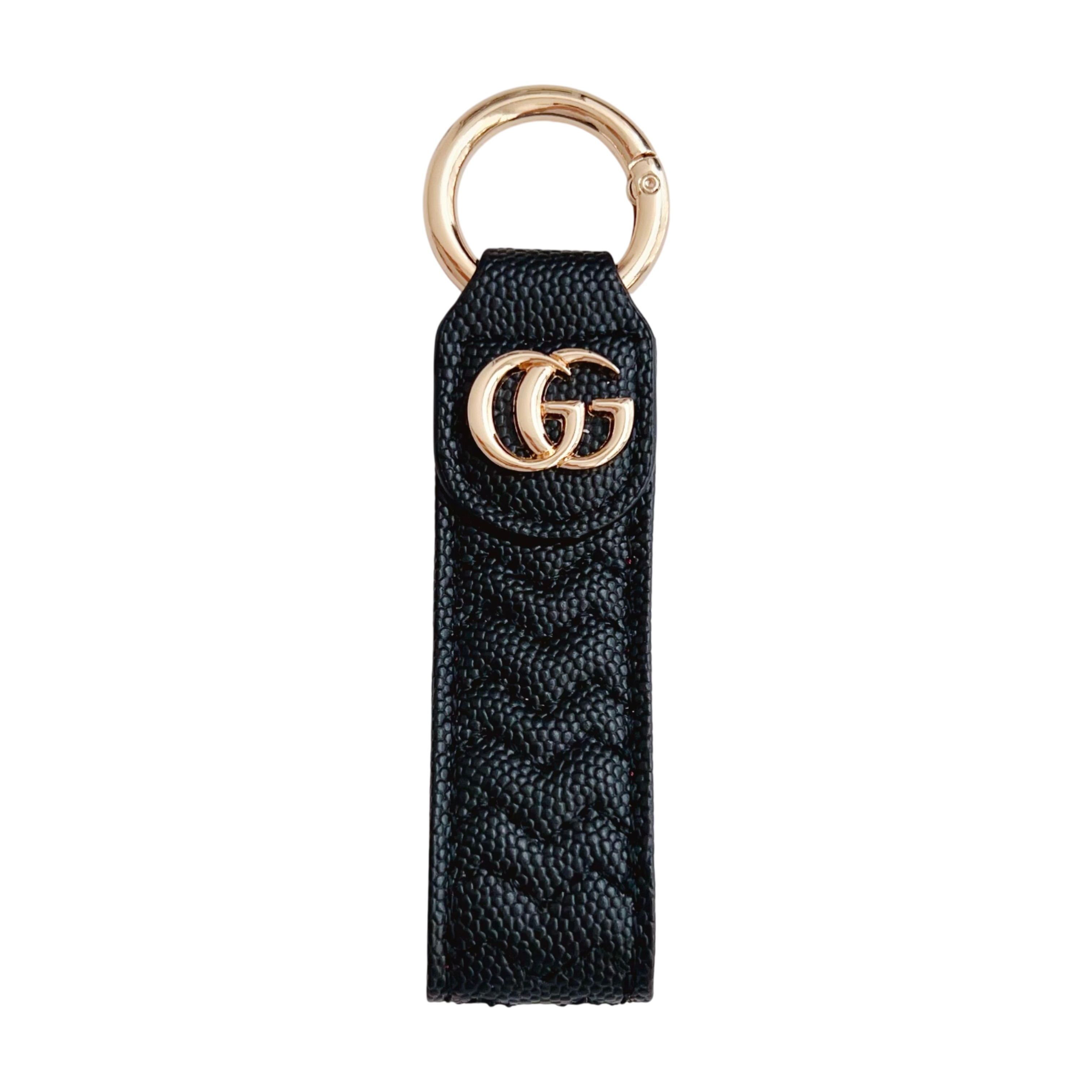 Gucci Luxury Leather Keychain