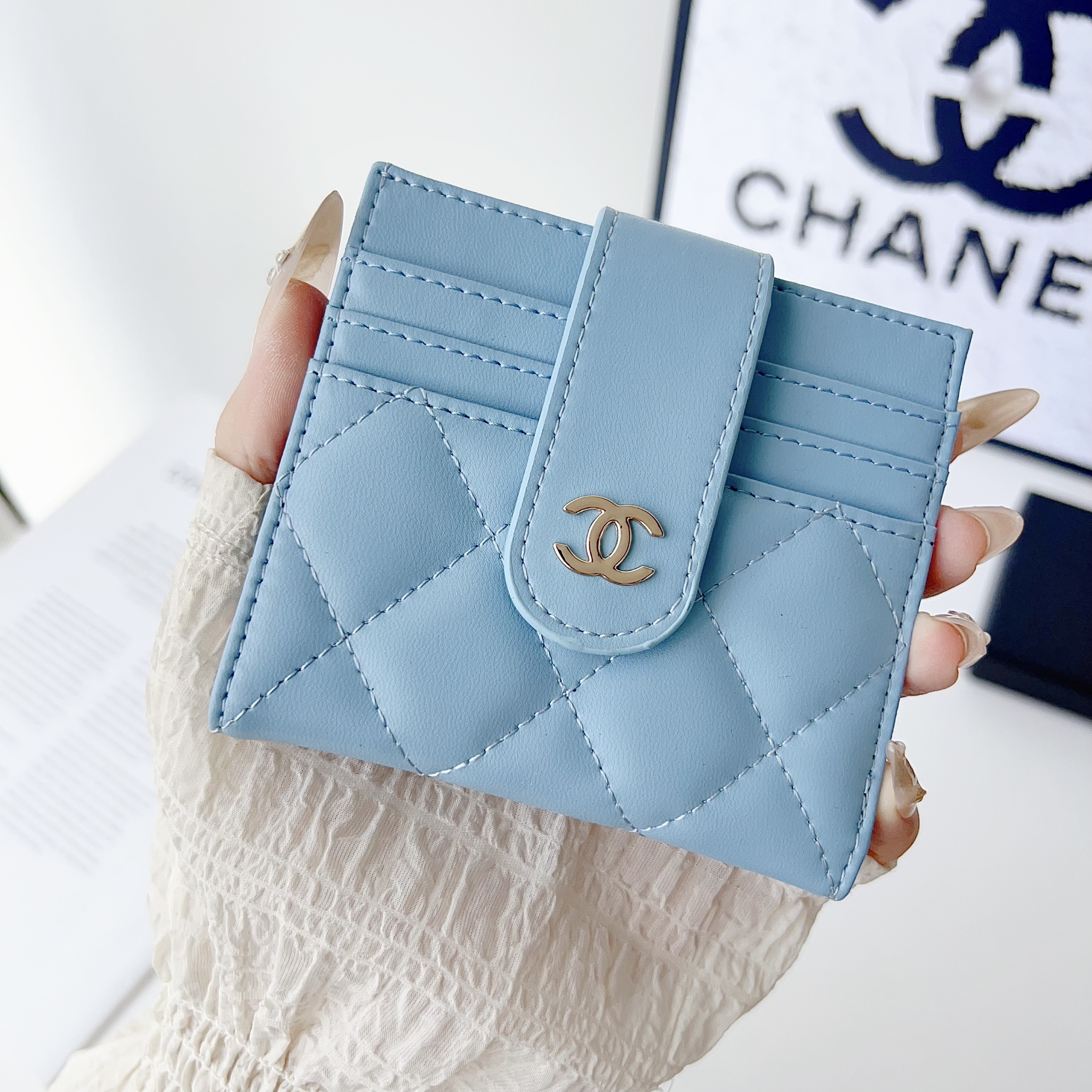 Chanel Classic Luxury Leather Slender Wallet