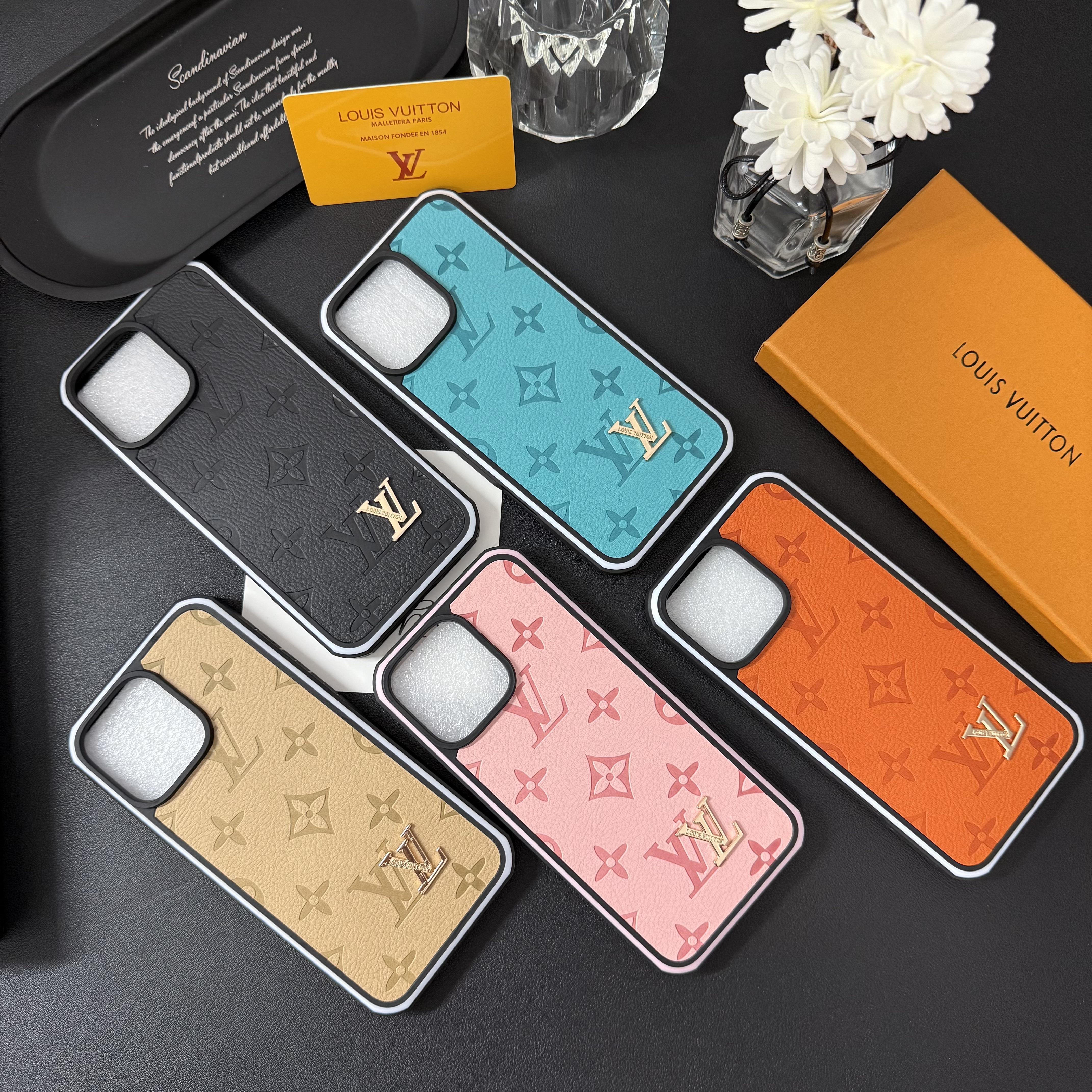 Louis Vuitton Leather iPhone Case