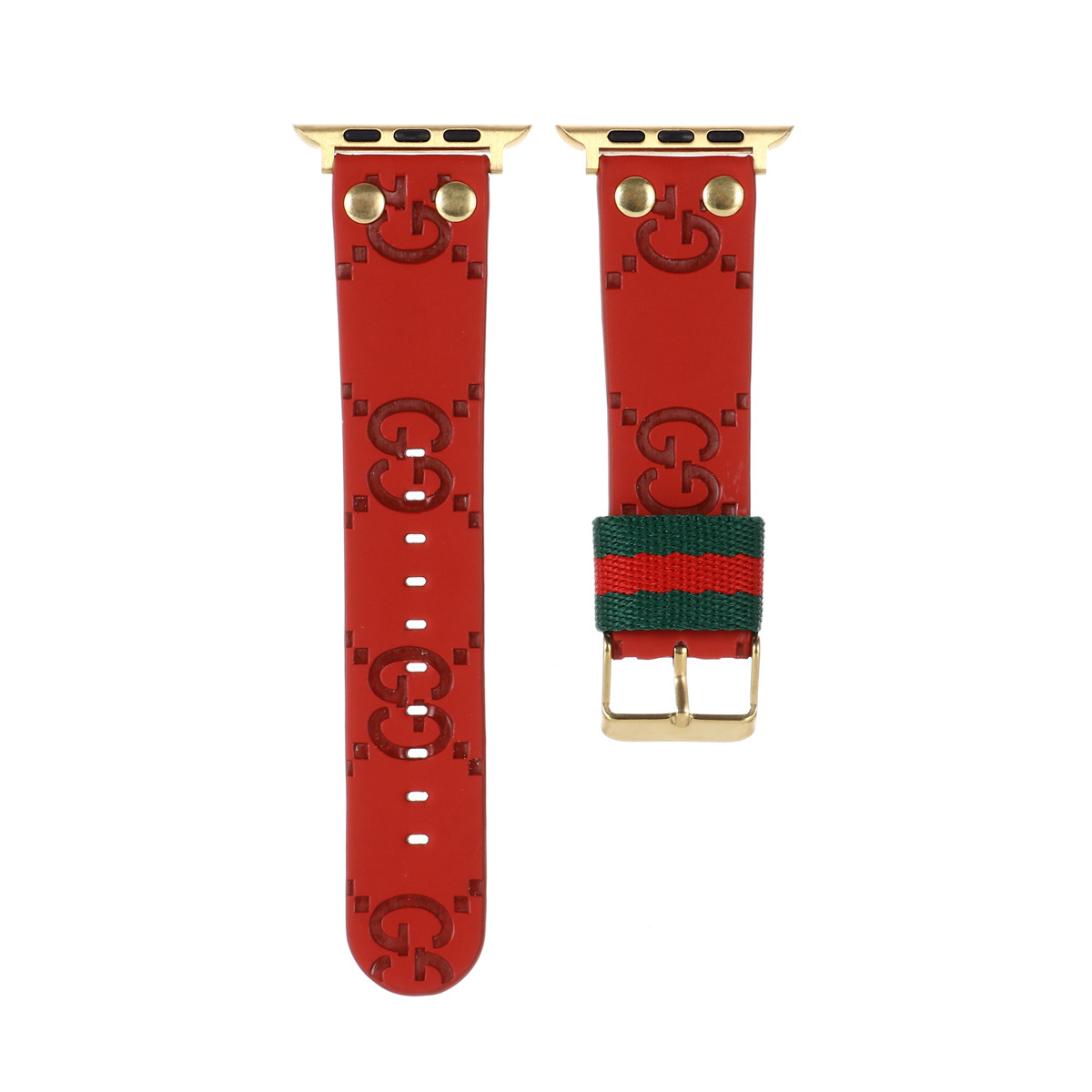 Gucci Luxury Leather Apple Watch Band
