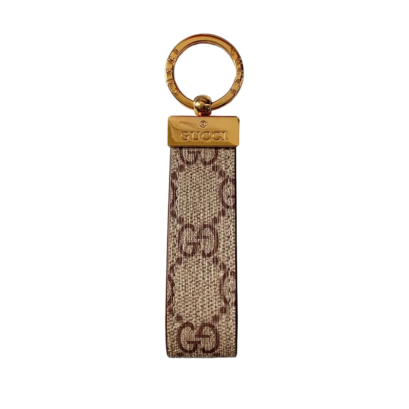 Gucci Luxury Leather Convenient Keychain