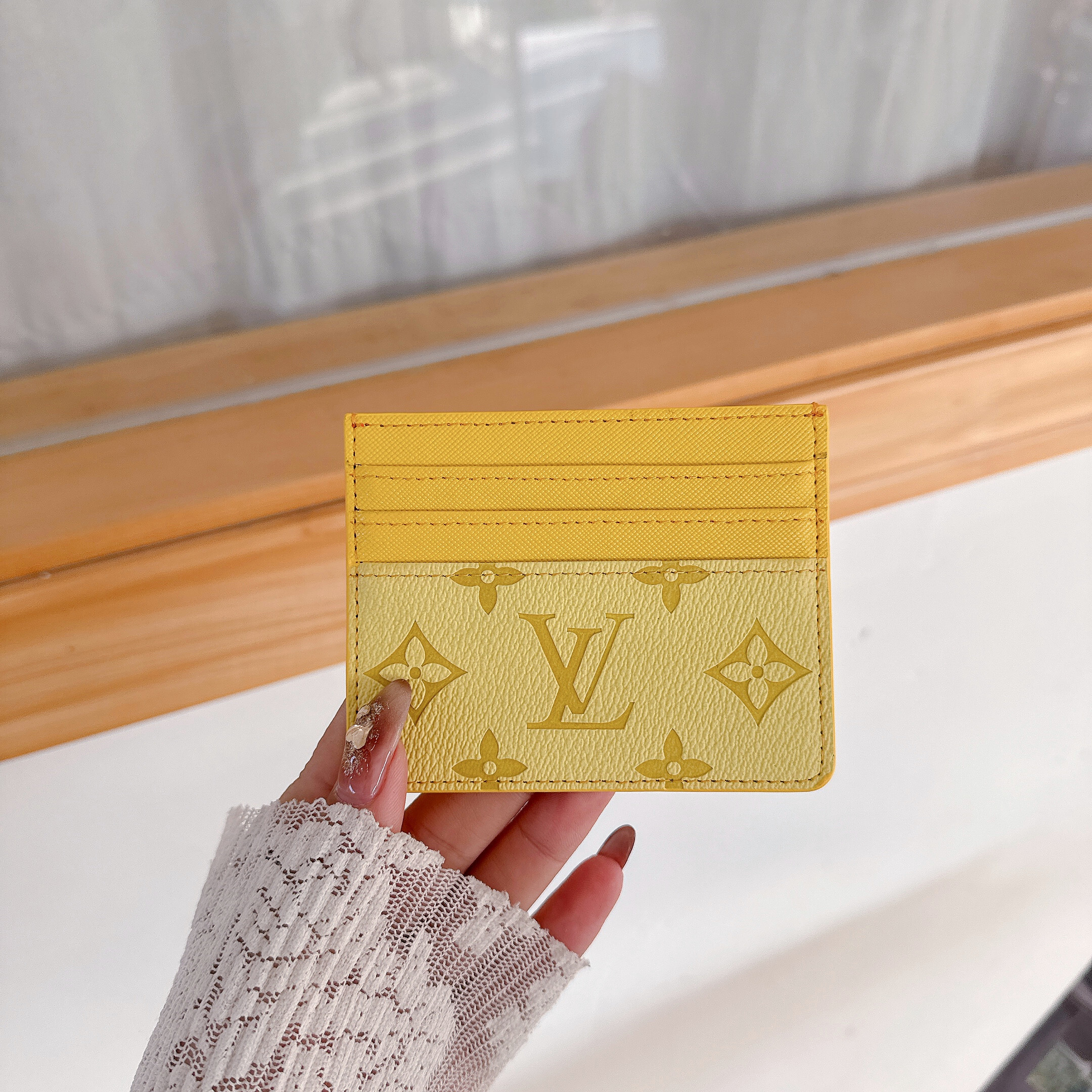 Louis Vuitton Luxury Leather Card Holder