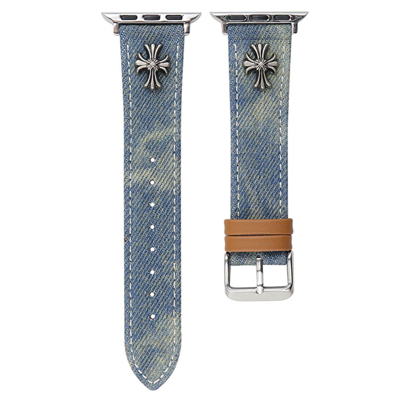 Denim canvas Apple Watch Bands