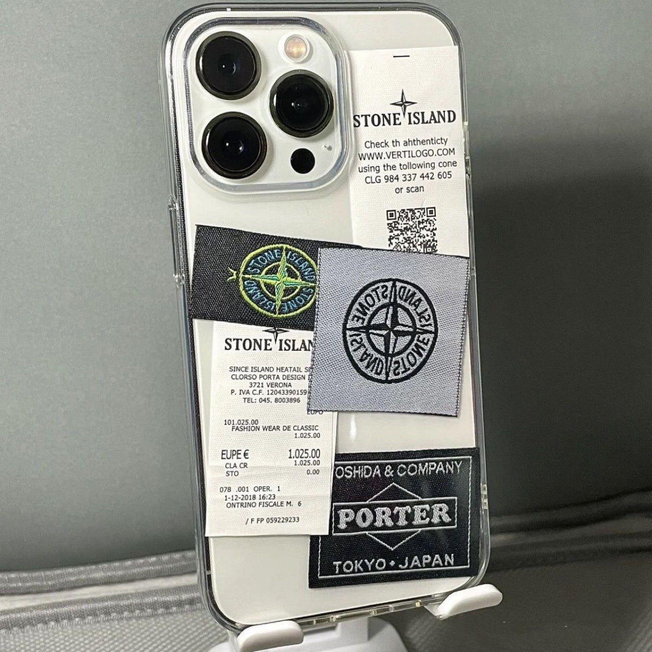 Stone isle iPhone Case