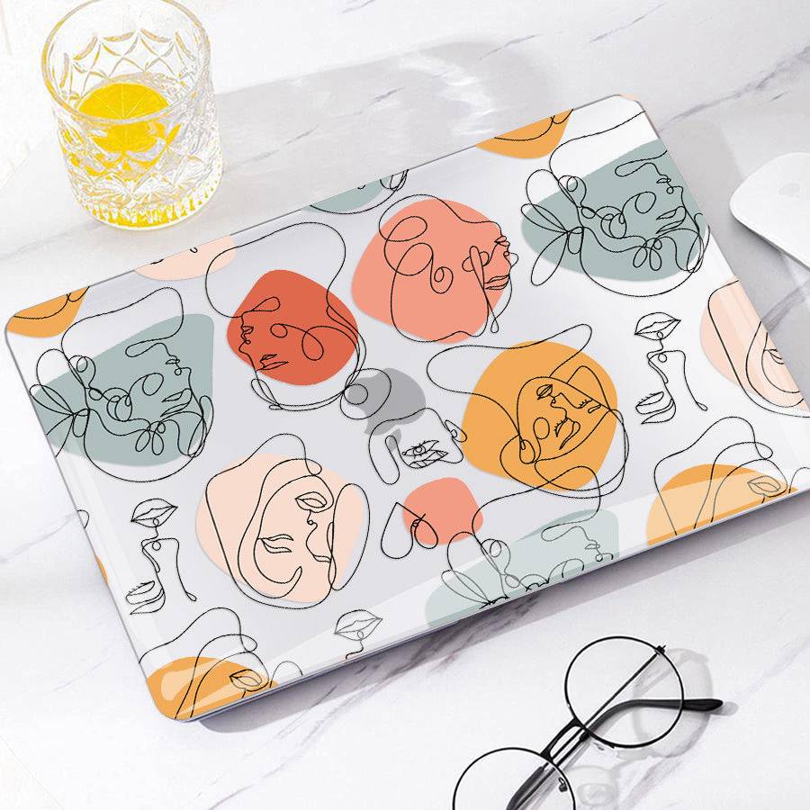 Abstract Face Macbook case-BELKCASE