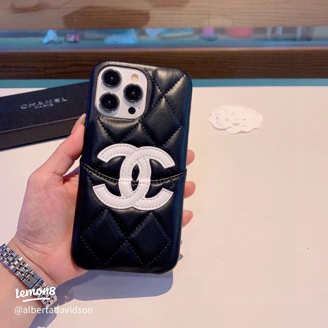 Chanel Leather Classic iPhone Wallet Case
