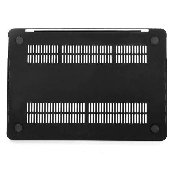 Faux Small Crocodile Black MacBook Case-BELKCASE