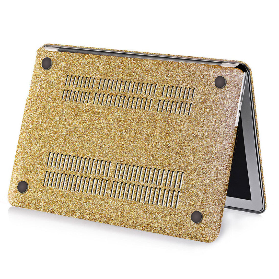 Glitter Gold Macbook Case-BELKCASE