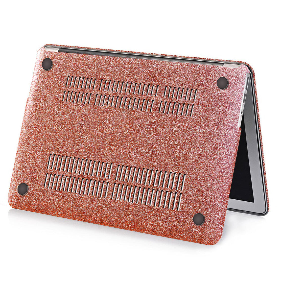 Glitter Rose Gold Macbook Case