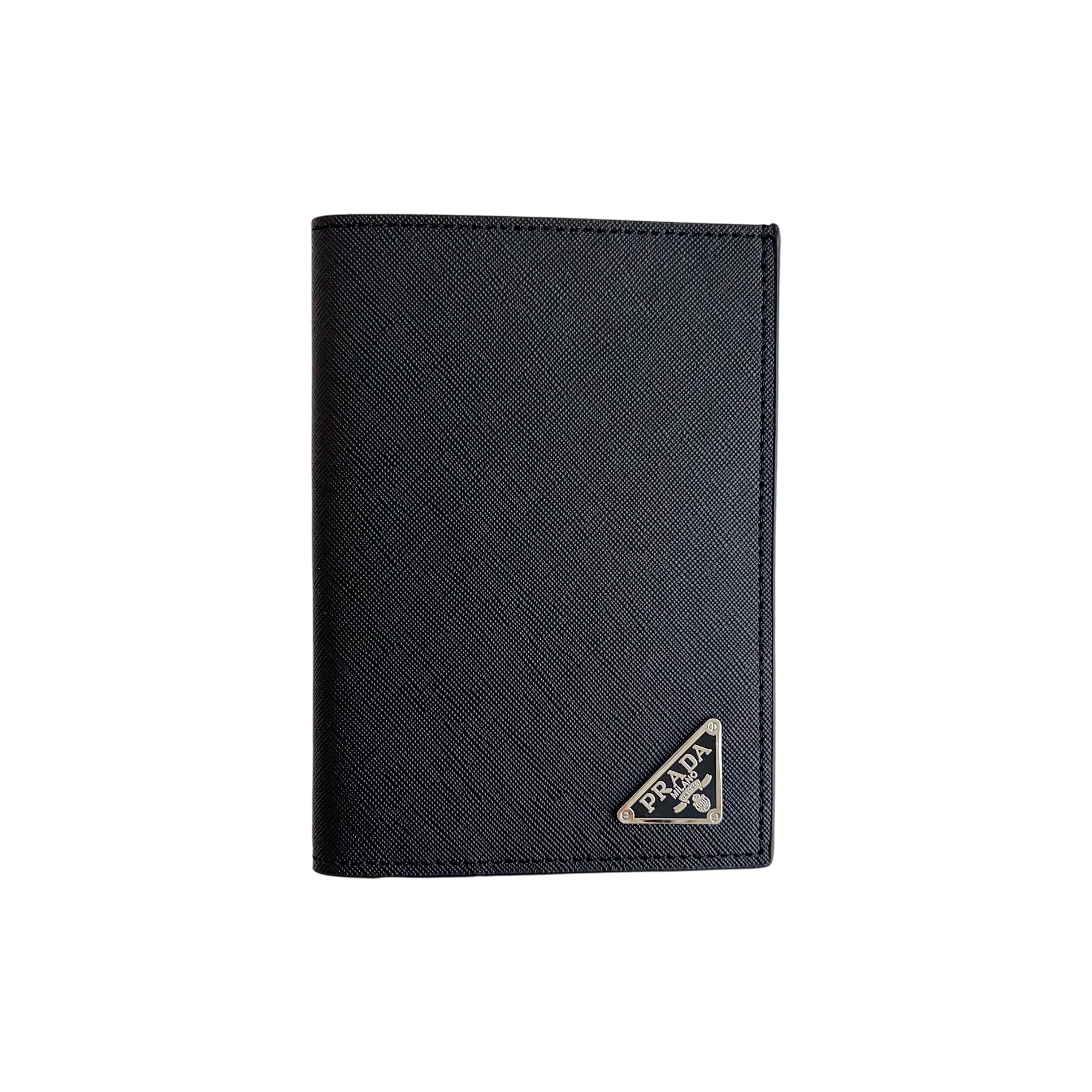 Prada Luxury Leather Wallet Card Holder/Passport holder