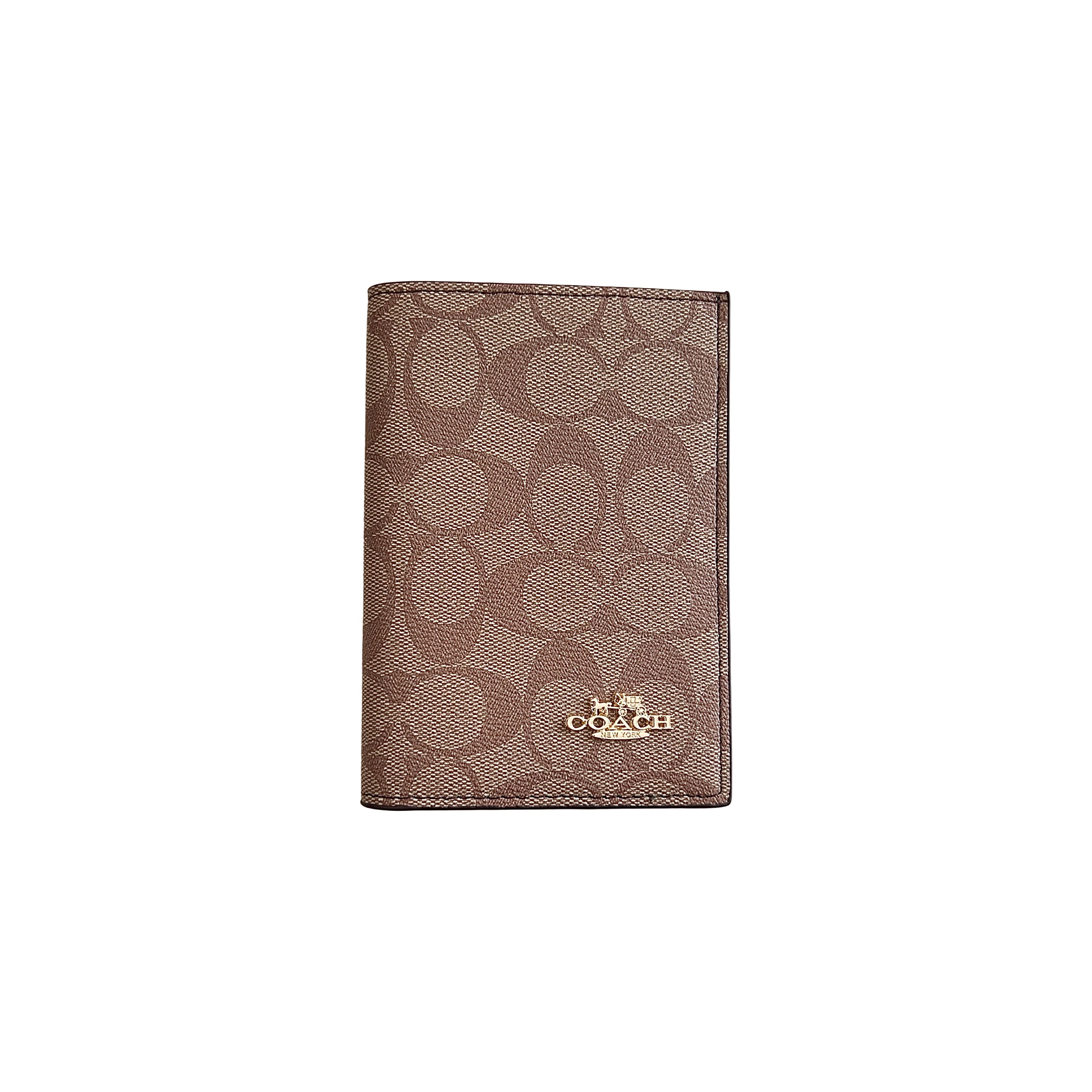 Coach Luxury Leather Wallet Card Holder/Passport holder