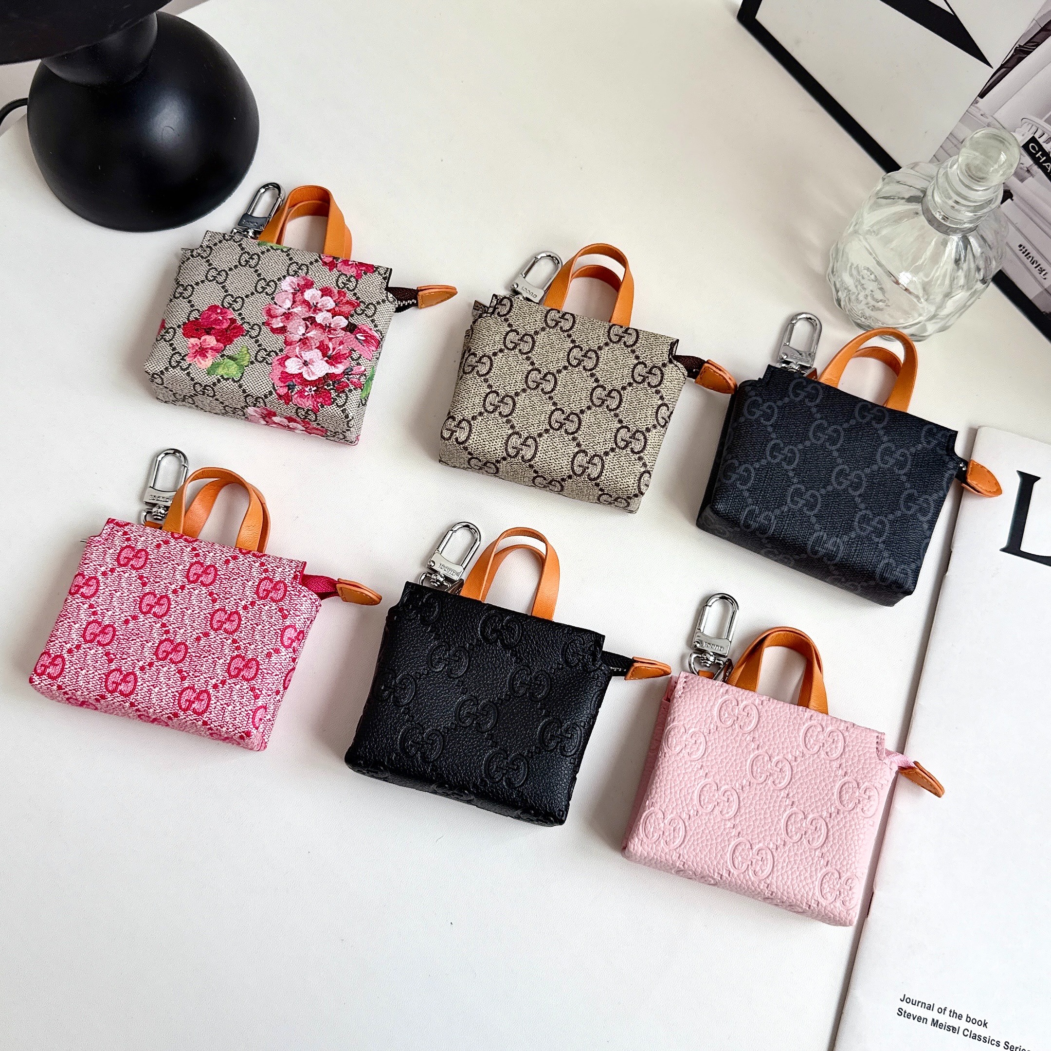  Gucci Mini Shopping Bag Coin Purse & Multifunctional Storage Pouch Key Case