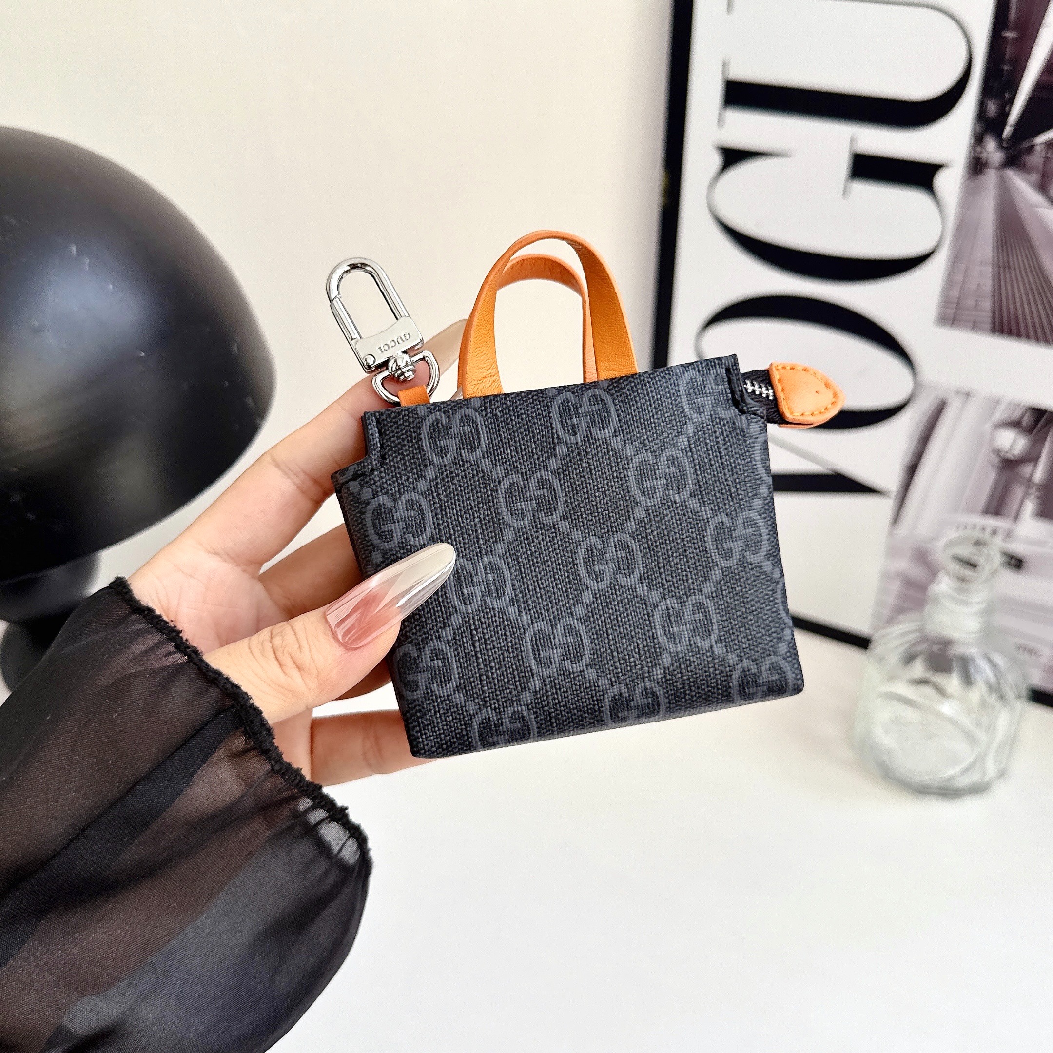 Gucci Mini Shopping Bag Coin Purse & Multifunctional Storage Pouch Key Case