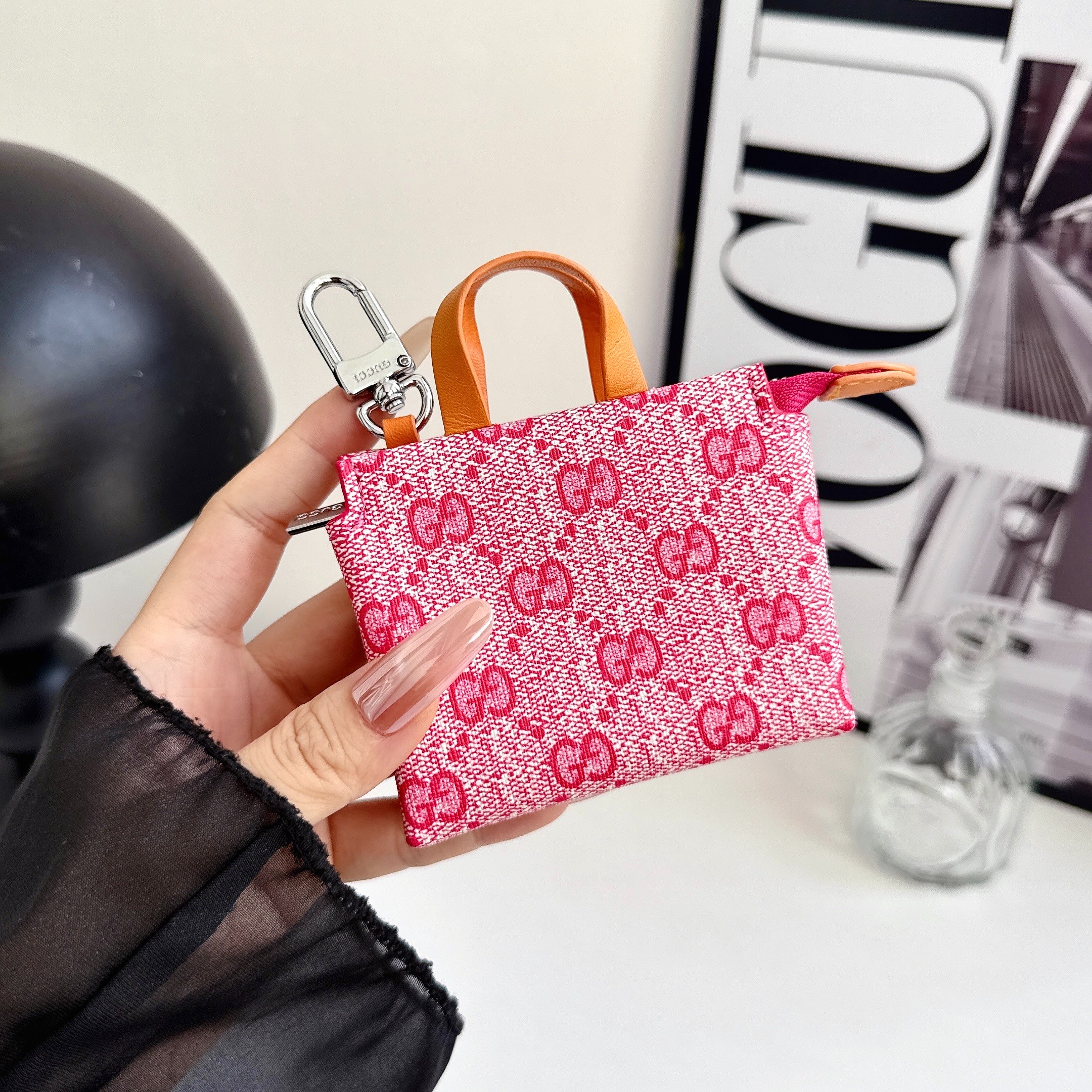 Gucci Mini Shopping Bag Coin Purse & Multifunctional Storage Pouch Key Case