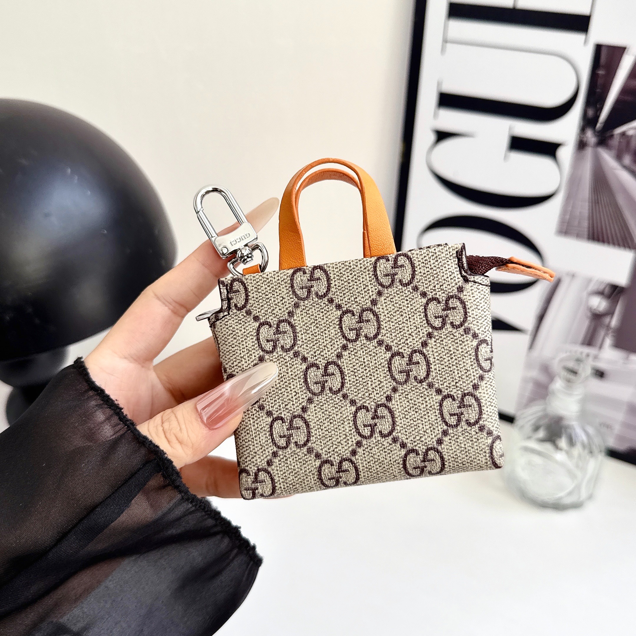  Gucci Mini Shopping Bag Coin Purse & Multifunctional Storage Pouch Key Case