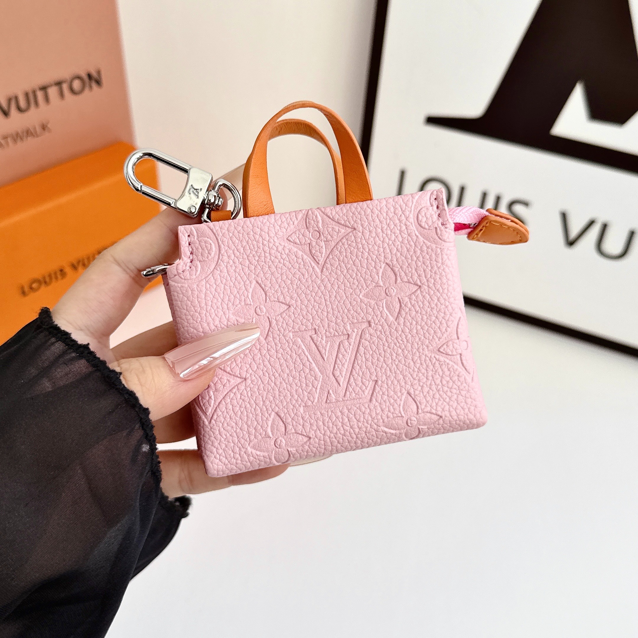 Louis Vuitton Mini Shopping Bag Coin Purse & Multifunctional Storage Pouch Key Case