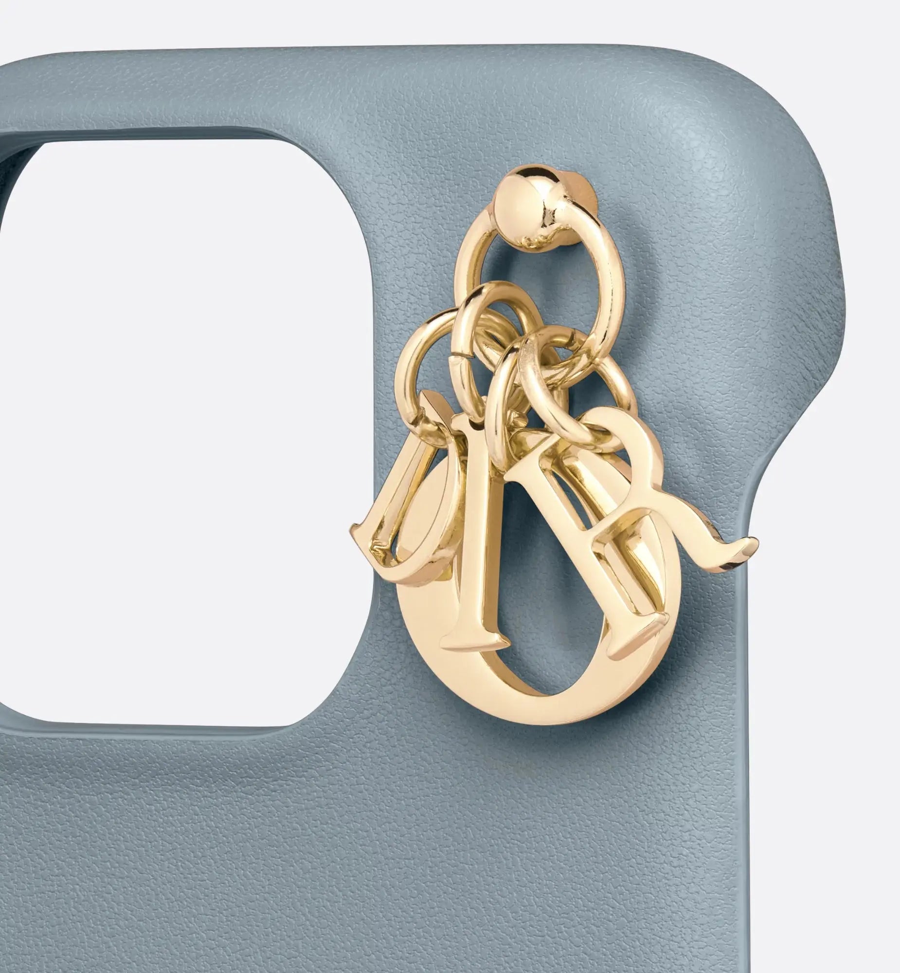 Dior Luxury Leather iPhone Wallet Case