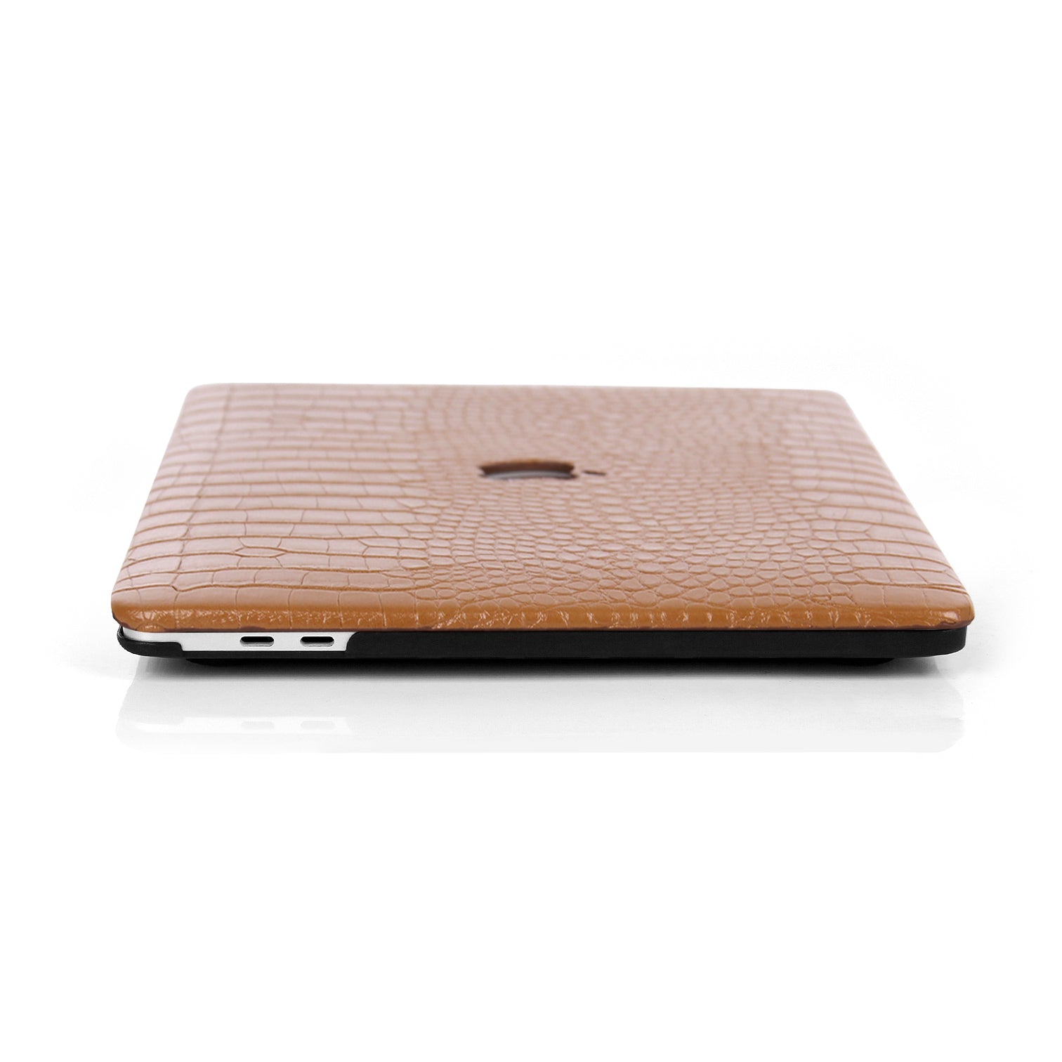 Faux Crocodile Brown MacBook Case-BELKCASE