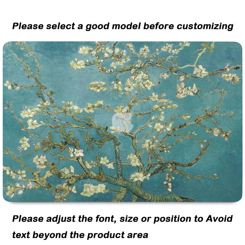 Van Gogh "Blooming Almond"Macbook Case-BELKCASE
