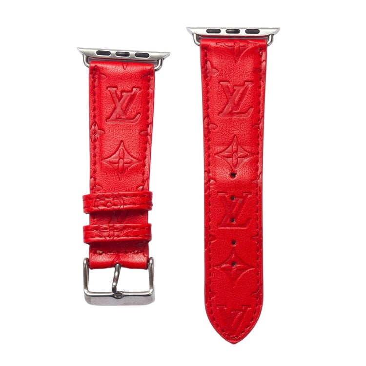  Louis Vuitton Luxury Leather Apple Watch Band