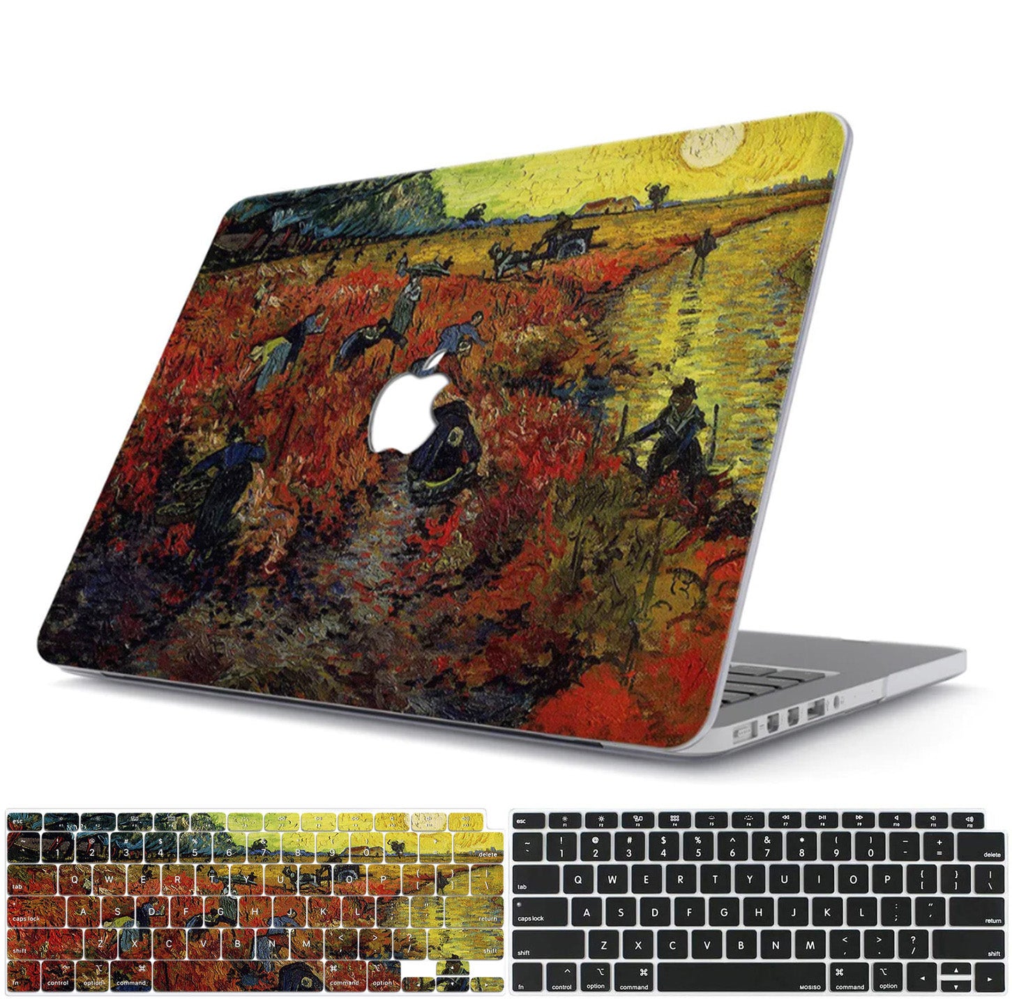 Van Gogh''Red Vineyard'' Macbook Case-BELKCASE