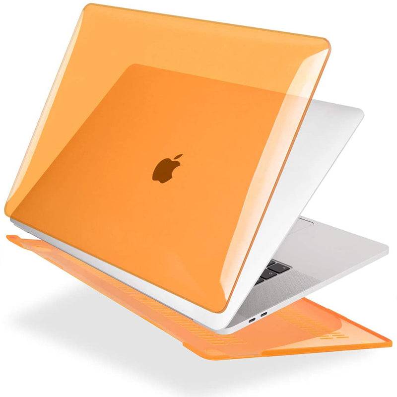 Transparent orange  Macbook case customizable-BELKCASE